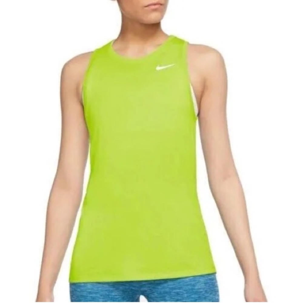 Nike Bright Green Sleeveless Tank Top